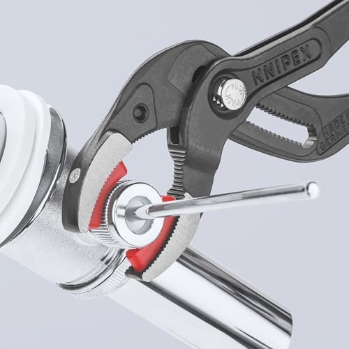 KNIPEX 81 11 250 Pipe Gripping Pliers With Replaceable Plastic Jaws - Image 6