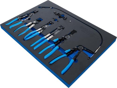 BGS Hose Clamp Pliers Set in Trolley Liner (1 Pack of 504 - Image 2