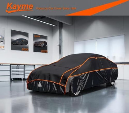 Kayme Hail Protector Car Cover Fit Sedan/Coupe-Length (176 to 185 Inch) - Image 7