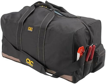 CLC Custom Leathercraft 1111 24 in. All Purpose Construction Gear Bag with 7 Outside Pockets by CustomLeatherCraft