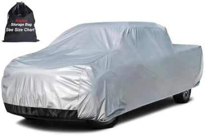 Kayme Truck Cover Waterproof All Weather See Vehicle Size Chart, Size T6 by kayme