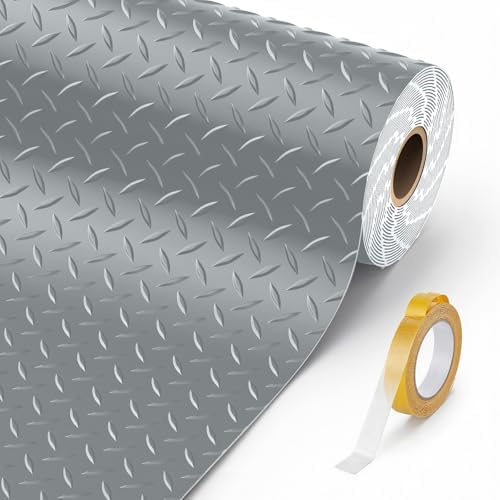 8x21 FT Garage Floor Mat, 2.8mm Thickened Garage Flooring by AHUAWA