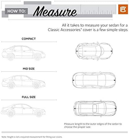 Classic Accessories Over Drive PolyPRO 1 Mid-Size Sedan Car Cover, Fits Cars 14'6" - 16' L - Image 3