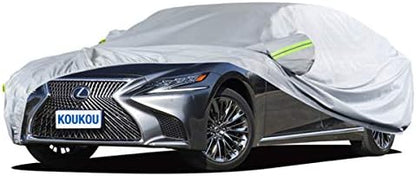 KouKou Waterproof Car Cover All Weather, Fits up to 208 inches by focusonqualityservicehear