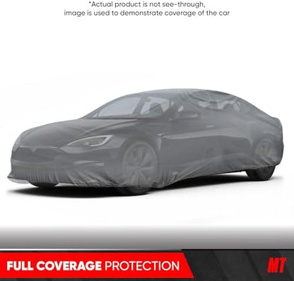 MotorTrend Custom Fit Car Cover for Telsa Model S, All-Weather Protection for Cars Trucks & SUVs, UV Resistant Waterproof Scratch-Resistant, Vehicle Cover for Outdoor & Indoor - Image 2