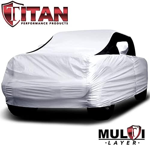 Titan Premium Multi-Layer PEVA Car Cover for Gladiator Pick-up Trucks 218". Waterproof, UV Protection, Anti-Scratch Protective Lining, Driver-Side Zippered Opening. Fits Gladiator Pickup Trucks. - Image 2