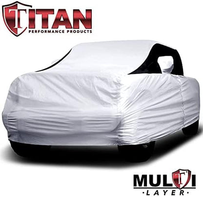 Titan Premium Multi-Layer PEVA Car Cover for Gladiator Pick-up Trucks 218". Waterproof, UV Protection, Anti-Scratch Protective Lining, Driver-Side Zippered Opening. Fits Gladiator Pickup Trucks. - Image 2