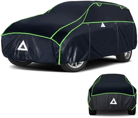 Hail Protector SUV Car Cover with Sun Visor,Fit SUV-Length (Up to 181 Inch) by ToughCoverBetterGuard