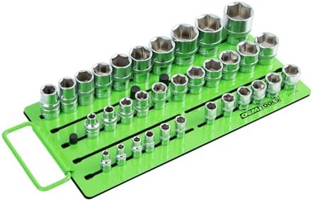 OEMTOOLS 22389 Pro Magnetic Socket Tray with Customizable Ratchet Organizer by OEMTOOLS