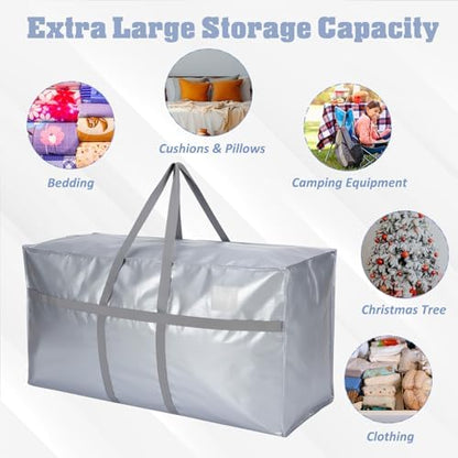 4 Pcs 149 Gallon Extra Large Moving Bags Heavy Duty Storage Bag - Image 4