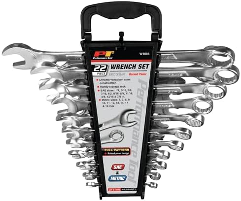 Performance Tool W1084 22-Piece SAE/Metric Combination Wrench Set - Image 6