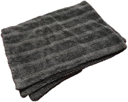 Thor The Weapon of Mass Drying (W.M.D) Premium Microfiber Drying Towel – Super Absorbent Dual-Pile Auto Detail Towel (Medium 20" x 24") Korean 1200 GSM Streak-Free Drying for Automobiles - 2 Pack by THEHOUSEOFRAGS
