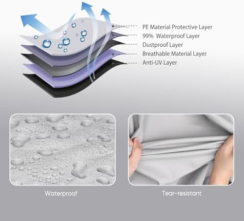 NEVERLAND Car Cover Waterproof Heavy Duty Full Car Cover - Image 7