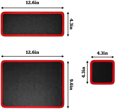 Qidejoy Magnetic Tool Mat 3PC, Parts Tray, Tool Holder Pad for Screws - Image 2
