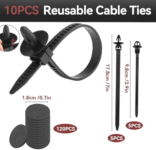 1240PCS Auto Retainer Clips Kit with Trim Removal Tools and 3-Layer Organizer Box, 32 Sizes Push Rivets Fasteners for Car Bumper, Fender, Door Panel and Interior Repair - Image 3