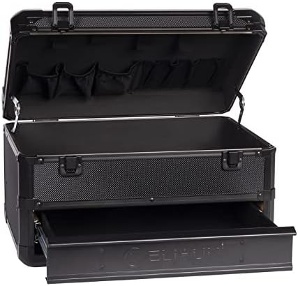 E ELIAUK Tool Box Tool Organizer Storage Cabinet Carry Case Toolbox with Drawers - Image 3
