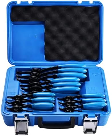 8MILELAKE 12pcs Snap Ring Plier Set Internal/External Retaining Ring Pliers by 8MILELAKE