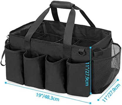 HODRANT Extra-Large Cleaning Caddy with Handles & Multi Pockets - Image 6