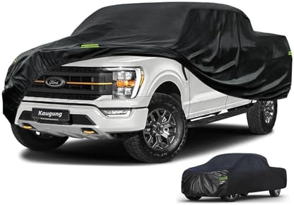 KouKou Waterproof Pickup Truck Cover All Weather, Fits 210-232 inch by focusonqualityservicehear