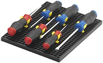 Organizer Genie 76 Piece Pegboard Tool Organizer Starter Kit, Flexible and Specially Designed to Hold All Tools - 4 Black Modular Peg Boards, 36 Socket Holders, 36 Universal Clips - Image 6