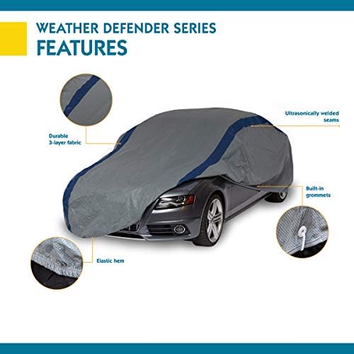 DUCKCOVERS Weather Defender Car Cover, Fits Sedans up to 14 ft. 2 in. L - Image 4