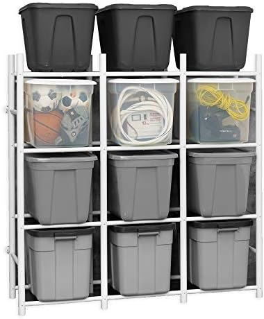PROSLAT Bin Warehouse Rack - 12 Totes Compact by PROSLATGARAGE