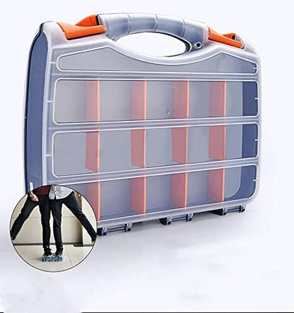 Double Sided Small Parts Organizer Box, 30 Adjustable Compartments - Image 3