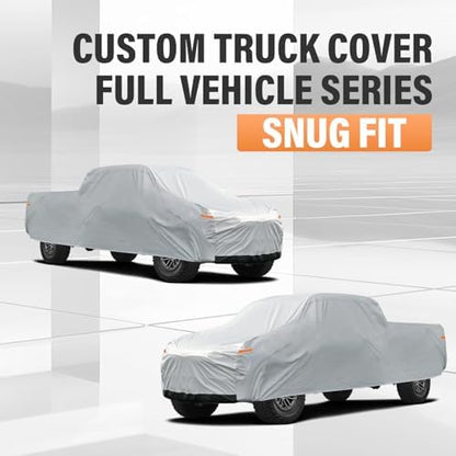 Kayme Truck Cover Waterproof All Weather See Vehicle Size Chart, Size T4 - Image 5