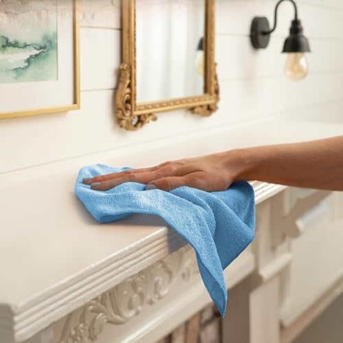 Avalon Towels Microfiber Cleaning Cloths (Value Pack of 24) - Size 12 x 12 Inches, Highly Absorbent Cleaning Rags, Lint Free, Reusable and Washable, Microfiber Towels for Cars - Image 4