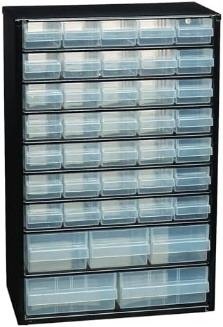 Raaco Steel Storage Cabinet, Tall 40-Drawer (C10-40) by Raaco