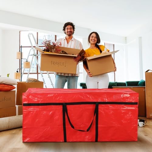 Windyun 4 Pcs 177 Gallon Extra Large Moving Bags XXL Heavy Duty Storage Bag - Image 6