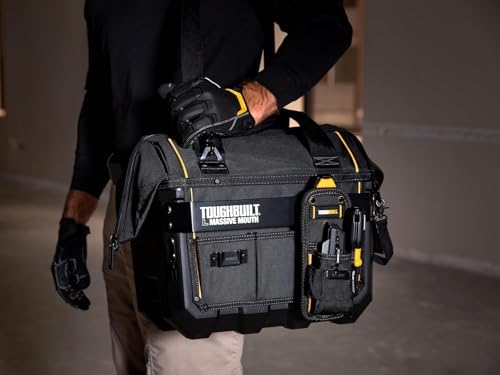 ToughBuilt ClipTech - 16" Massive Mouth Tool Bag, HardBody, TBL-CT-62-16A - Image 2