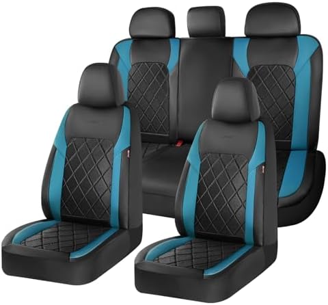 Coverado Car Seat Covers, Seat Covers Full Set, 5 Seats Automotive Seat Cover, Mesh Breathable Seat Protectors, Universal Fit for Most Cars by COVERADOAUTO