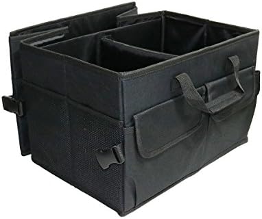 2 Pack Water Resistant Nylon Foldable Trunk Organizer Universal for Cars Trucks SUVs - Image 3