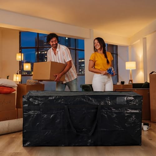 4 Pcs 169 Gallon Extra Large Moving Bags Heavy Duty Storage Bag - Image 6
