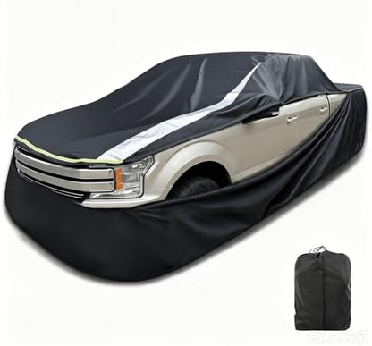 Full Enclosed Truck Cover Waterproof All Weather fit Length 226-240 inch by Unknown