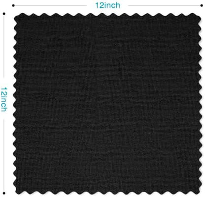 Orighty Microfiber Cleaning Cloth Bulk, 400 Pack Black Shop Towels - Image 4