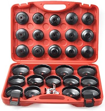 Compatible for 30PCS Cup Type Oil Filter Wrench Set Socket Tool Set for Mercedes BMW VW Audi Volvo Ford by WINMAXTOOLSAUTOMOTIVE