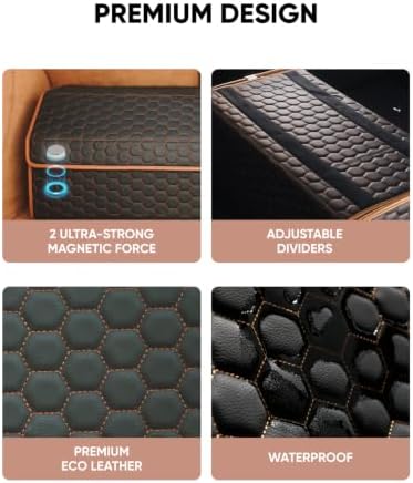Owleys Foldable Trunk Organizer for Car Storage - Collapsible Auto Trunk Organizer With Lid - Trunk Organization (21.6 inch, Hexy) - Image 5