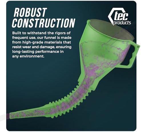 TEC Products FlexAll Long Flexible Oil Change Funnels for Automotive Use - Image 6