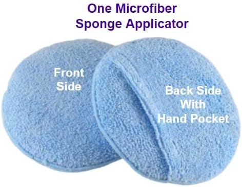 Leather CPR Microfiber Applicator Sponge & 2 16in Towels - Image 2