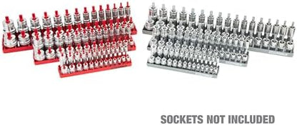 OEMTOOLS 22413 6-Pc SAE & Metric Socket Tray Set for Sizes 1/4", 3/8”, 1/2" - Image 2