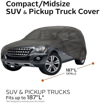 Classic Accessories Over Drive PolyPRO 3 Compact/Mid-Size SUV & Pickup Truck Cover, 187" L - Image 3