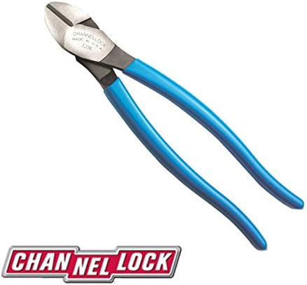 Channellock E338 8-Inch Diagonal Cutting Pliers with Xtreme Leverage Technology (XLT) Requires Less Force to Cut than Other High-Leverage Models | Laser Heat-Treated Cutting Edge for Extended Life | Forged from High Carbon Steel | Made in USA - Image 2