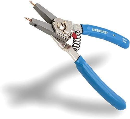 Channellock Snap Ring Pliers 927 - Internal/External Retaining, Lock Ring Pliers - 8 In. - Image 2