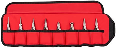 TEKTON Mini Pliers Set with Roll, 8-Piece | PMN99910 by TEKTON