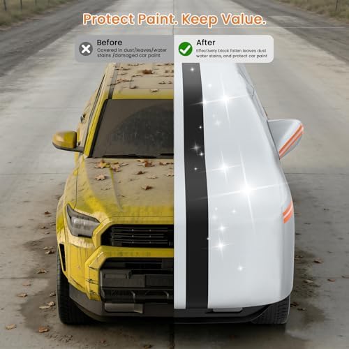 10 Layers Waterproof SUV Car Cover Custom for Crosstrek/XV 2013-2026 - Image 5