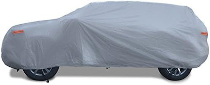 Motor Trend Safeguard Heavy Duty Car Cover for Vans & SUVs - Car Tarp Waterproof All Weather SUV, Sun Protection, UV Rain Snow Winter, Outdoor Reflective - Up to 185" Length - Image 3