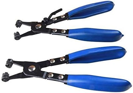 US PRO 2PC Hose Clamp Pliers Set V & Cross Slot Jaws Clip Oil Pipe Engine Pliers 2989 by Unknown