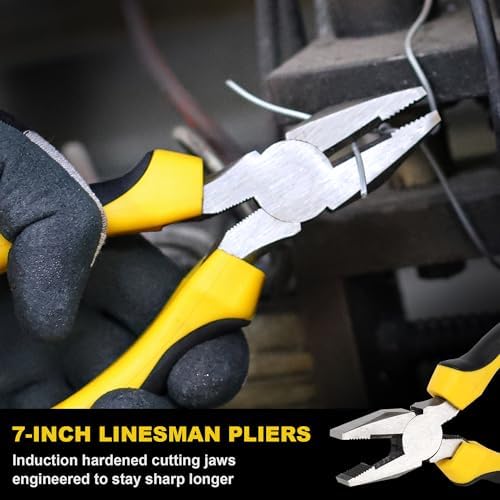 TOPLINE 8-Piece Pliers and Wrench Set with Rolling Pouch - Image 6